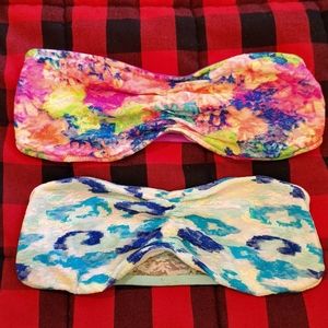 PINK bralettes victoria secret set of 2